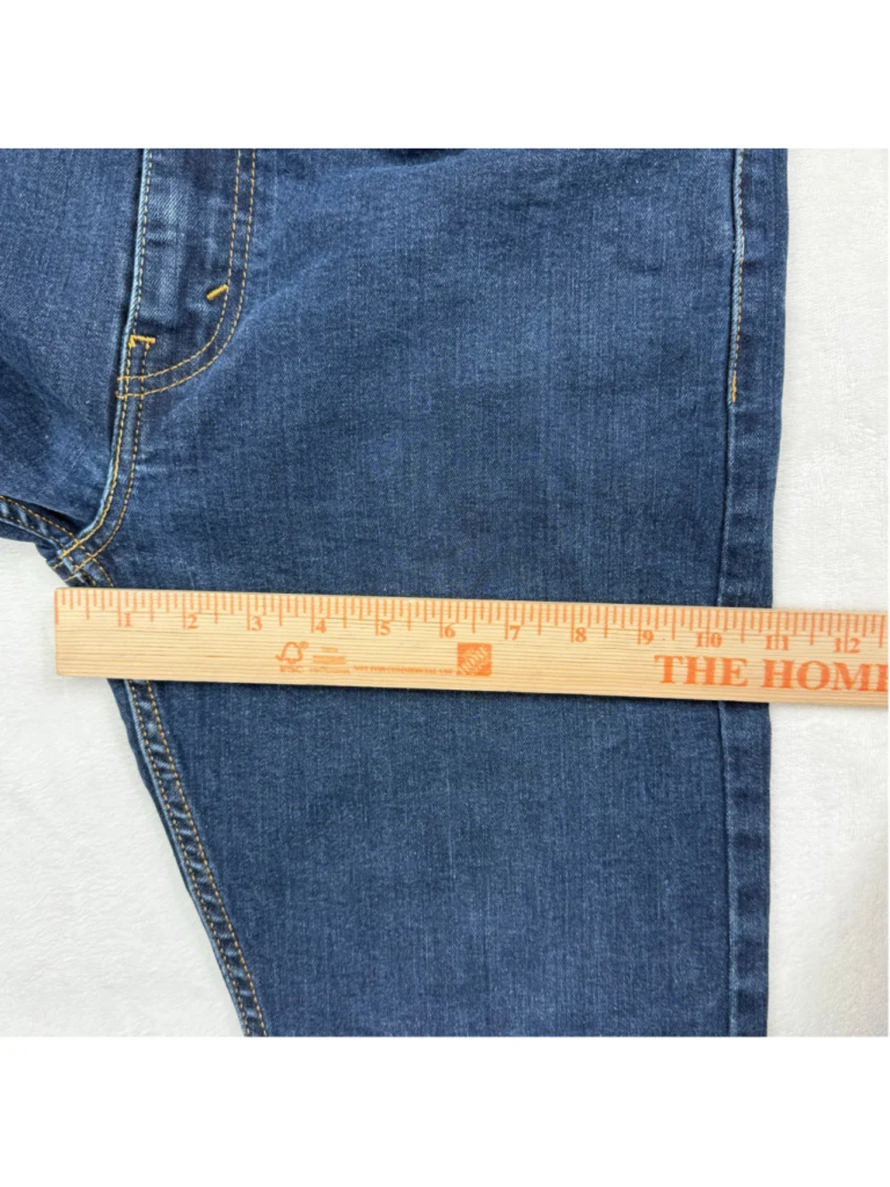 Men's Levi's 512 33x32 Slim Taper Dark Wash Blue Jeans